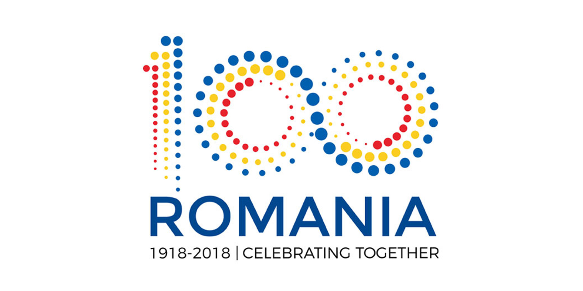 Romania 100 logo